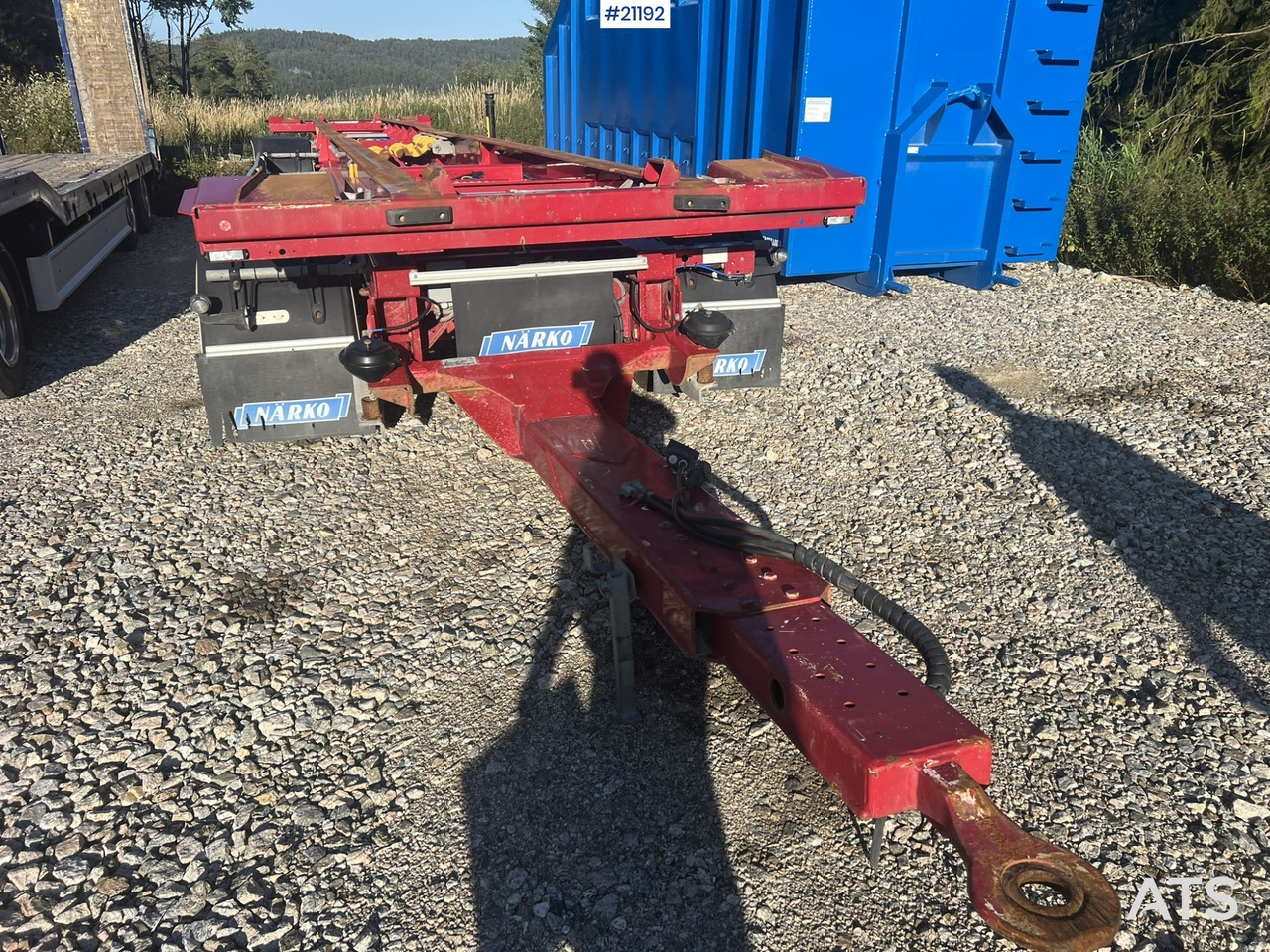 Narko 4 akslet container henger - Мултилифт/ Лифтдъмпер ремарке: снимка 5 Narko 4 akslet container henger - Мултилифт/ Лифтдъмпер ремарке: снимка 5