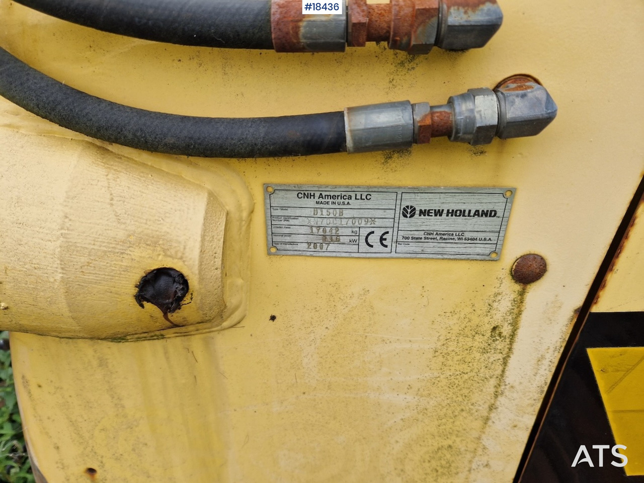 Булдозер New Holland D150B: снимка 24