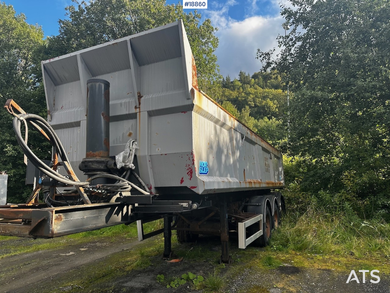 Самосвал полуремарке Nor-Slep Tippsemi: снимка 29 Самосвал полуремарке Nor-Slep Tippsemi: снимка 29