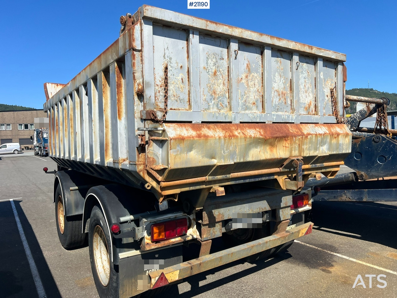 Norslep 2 akslet - Самосвал ремарке: снимка 5 Norslep 2 akslet - Самосвал ремарке: снимка 5