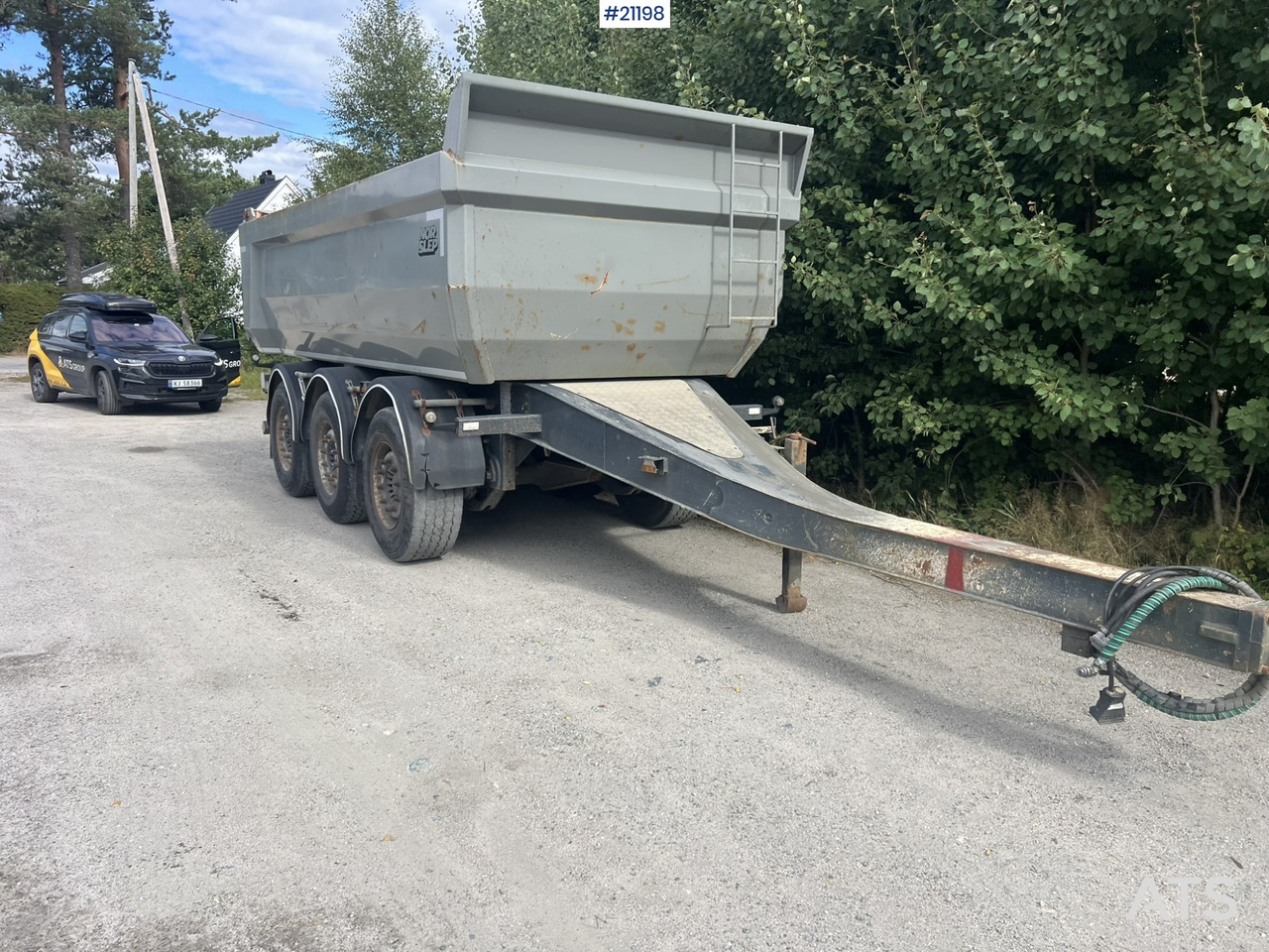 Norslep 3 akslet tipphenger - Самосвал ремарке: снимка 2 Norslep 3 akslet tipphenger - Самосвал ремарке: снимка 2