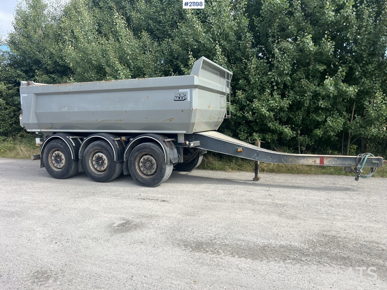 Norslep 3 akslet tipphenger - Самосвал ремарке: снимка 3 Norslep 3 akslet tipphenger - Самосвал ремарке: снимка 3