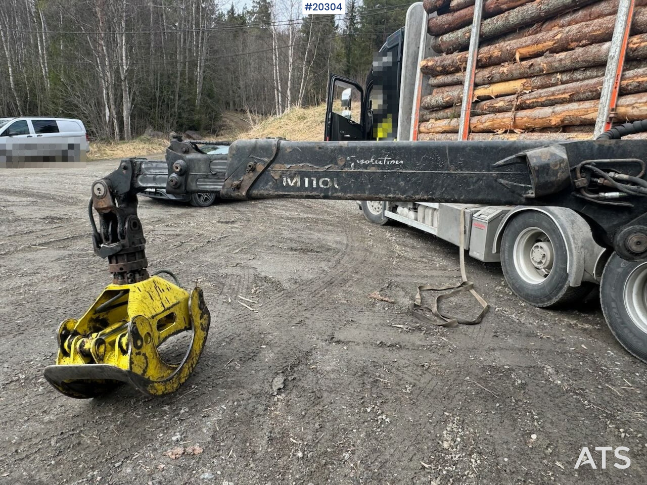Palfinger Epsilon M110 - Кран за камион: снимка 4 Palfinger Epsilon M110 - Кран за камион: снимка 4