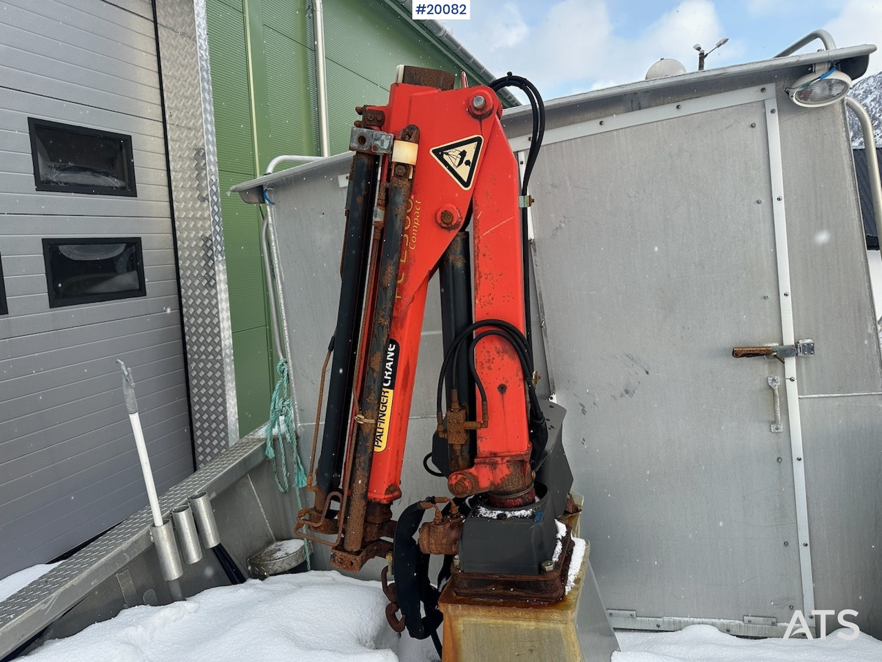 Palfinger PC 2300 - Кран за камион: снимка 1 Palfinger PC 2300 - Кран за камион: снимка 1