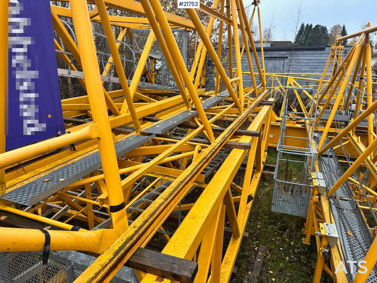 Кулокран Potain MDT 109 2C Tårnkran: снимка 15