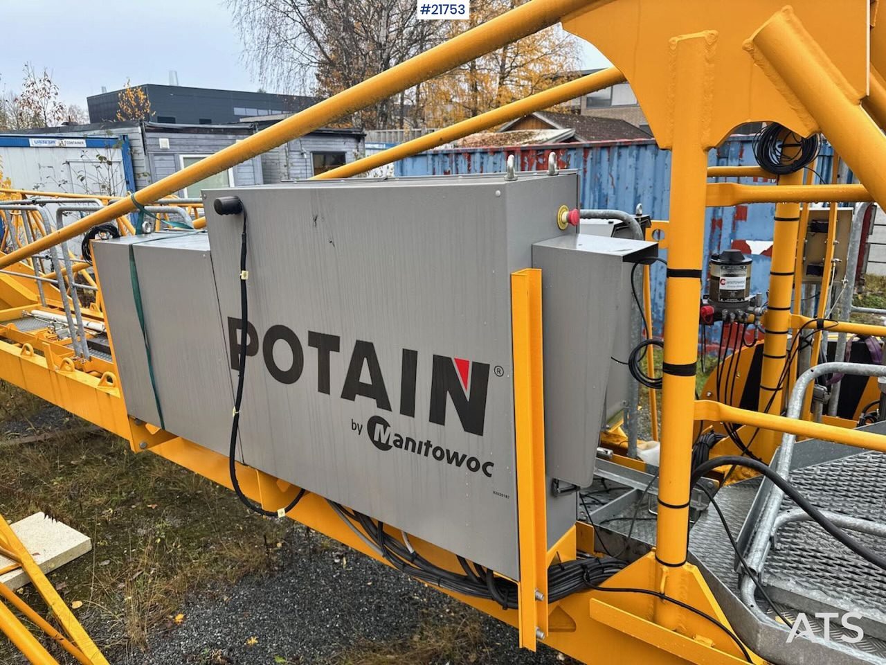 Кулокран Potain MDT 109 2C Tårnkran: снимка 8