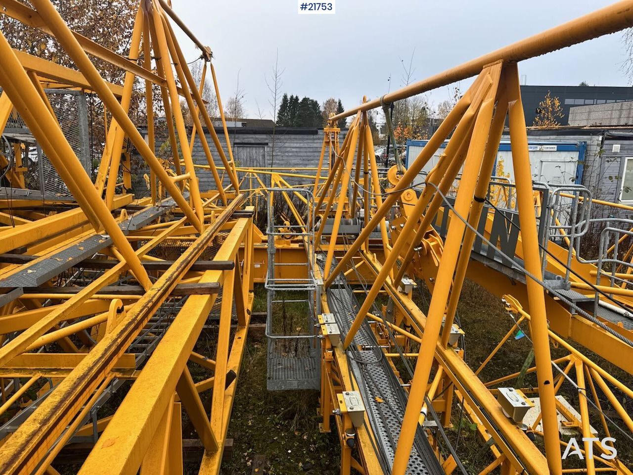 Кулокран Potain MDT 109 2C Tårnkran: снимка 16