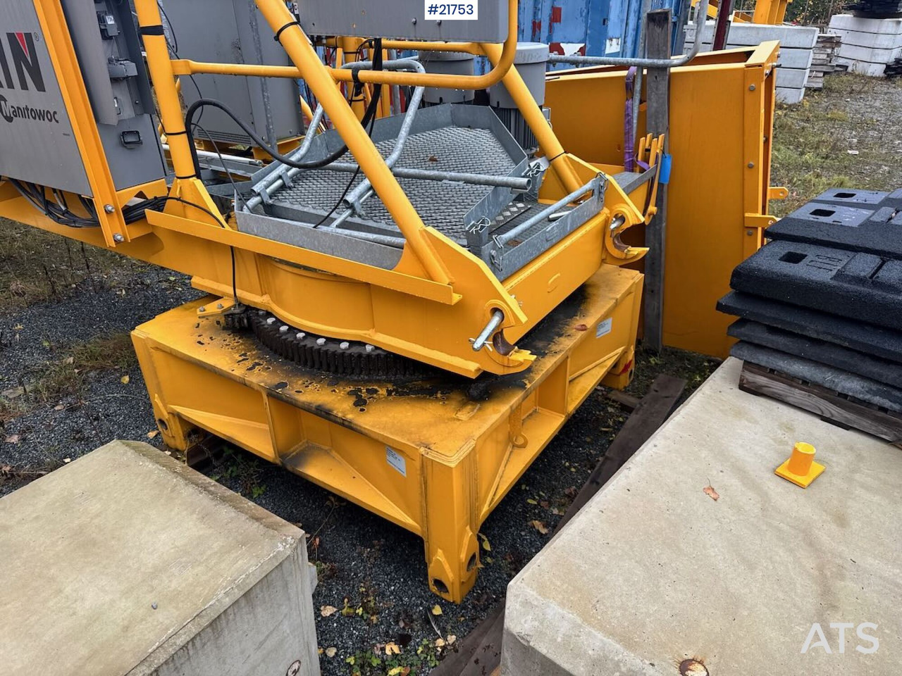 Кулокран Potain MDT 109 2C Tårnkran: снимка 6