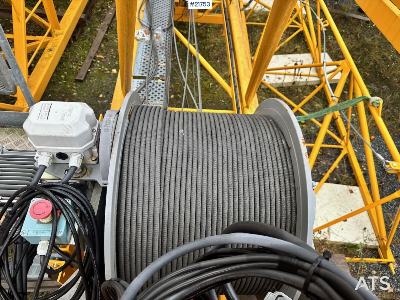 Кулокран Potain MDT 109 2C Tårnkran: снимка 13