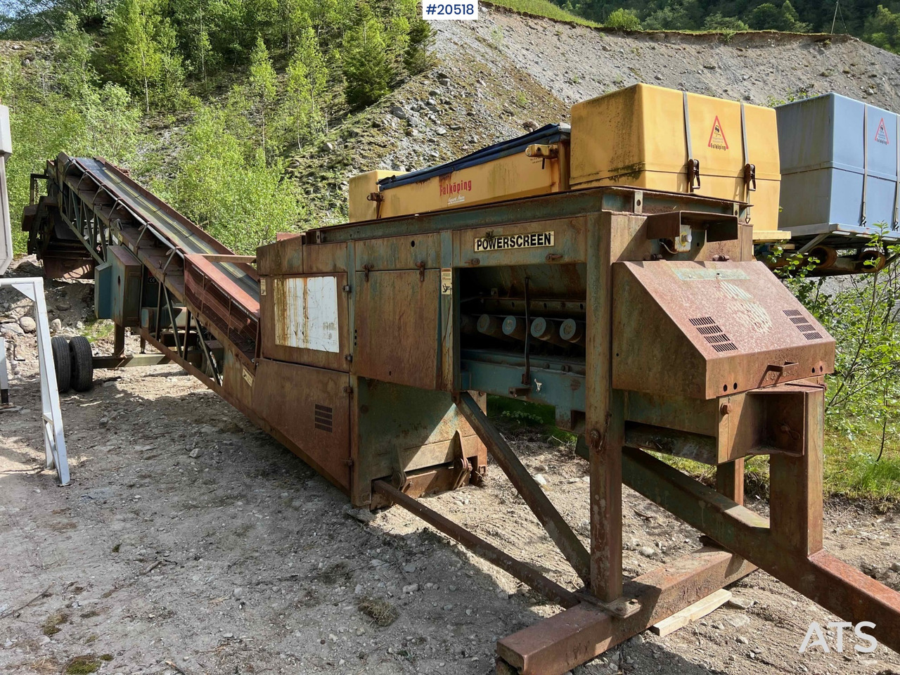 Powerscreen MK2 - Пресевна инсталация: снимка 1 Powerscreen MK2 - Пресевна инсталация: снимка 1