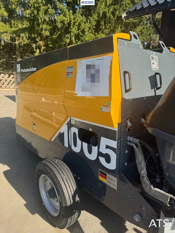 Putzmeister BSA 1005 D5 - Стационарна бетон помпа: снимка 4 Putzmeister BSA 1005 D5 - Стационарна бетон помпа: снимка 4