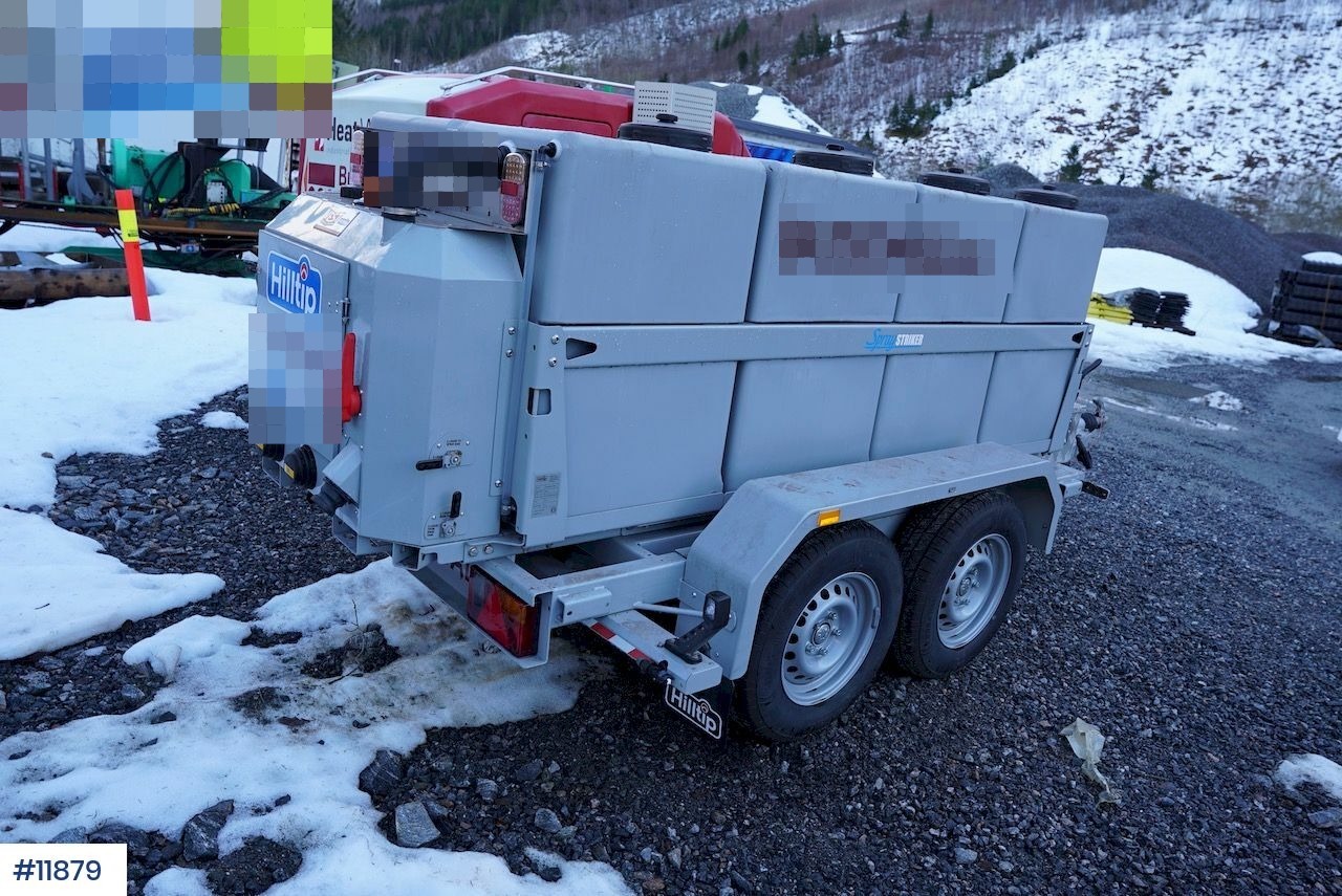 Respo boggihenger med Hilltip Spray striker vannvogn - Ремарке: снимка 3 Respo boggihenger med Hilltip Spray striker vannvogn - Ремарке: снимка 3