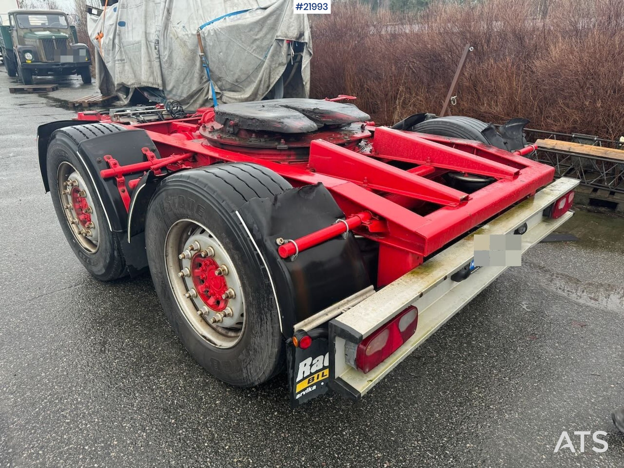 Schmitz Cargobull 2-akslet dolly - Ремарке: снимка 3 Schmitz Cargobull 2-akslet dolly - Ремарке: снимка 3