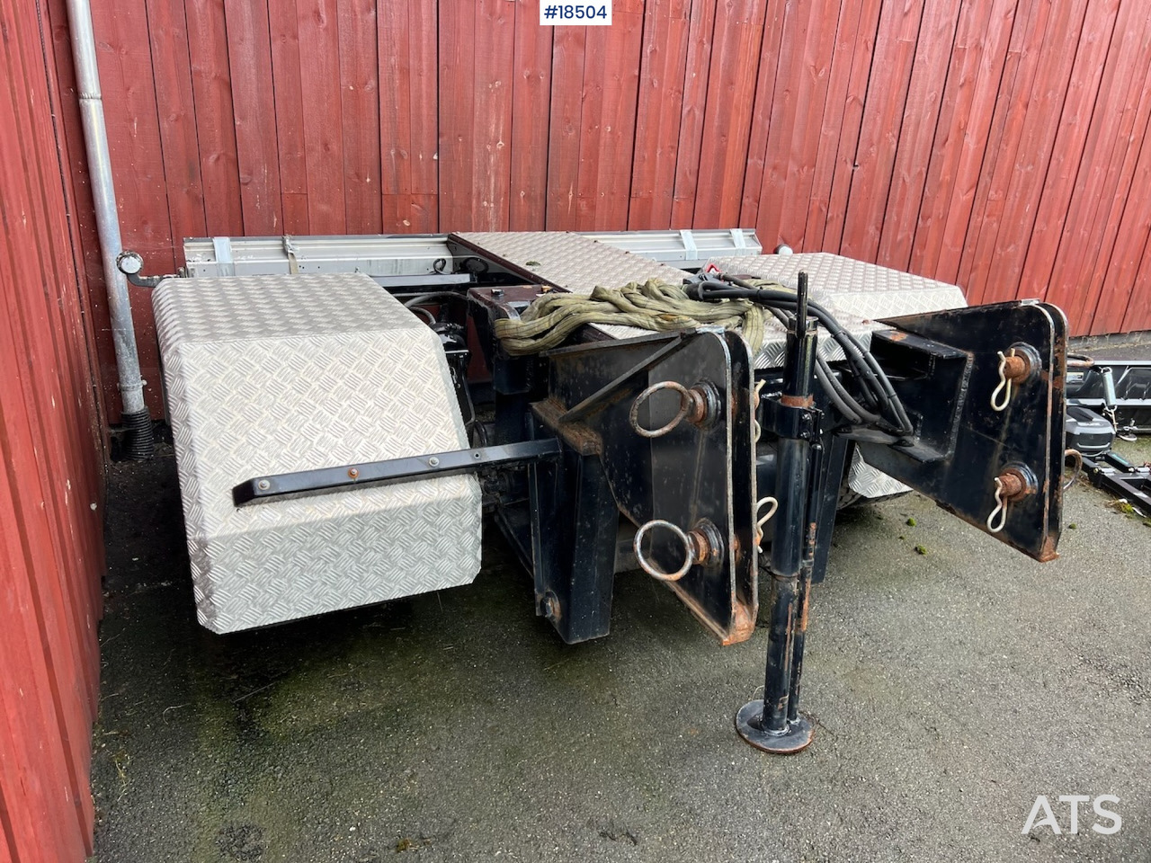 Slepaksel 12 t hydraulisk - Ремарке: снимка 1 Slepaksel 12 t hydraulisk - Ремарке: снимка 1