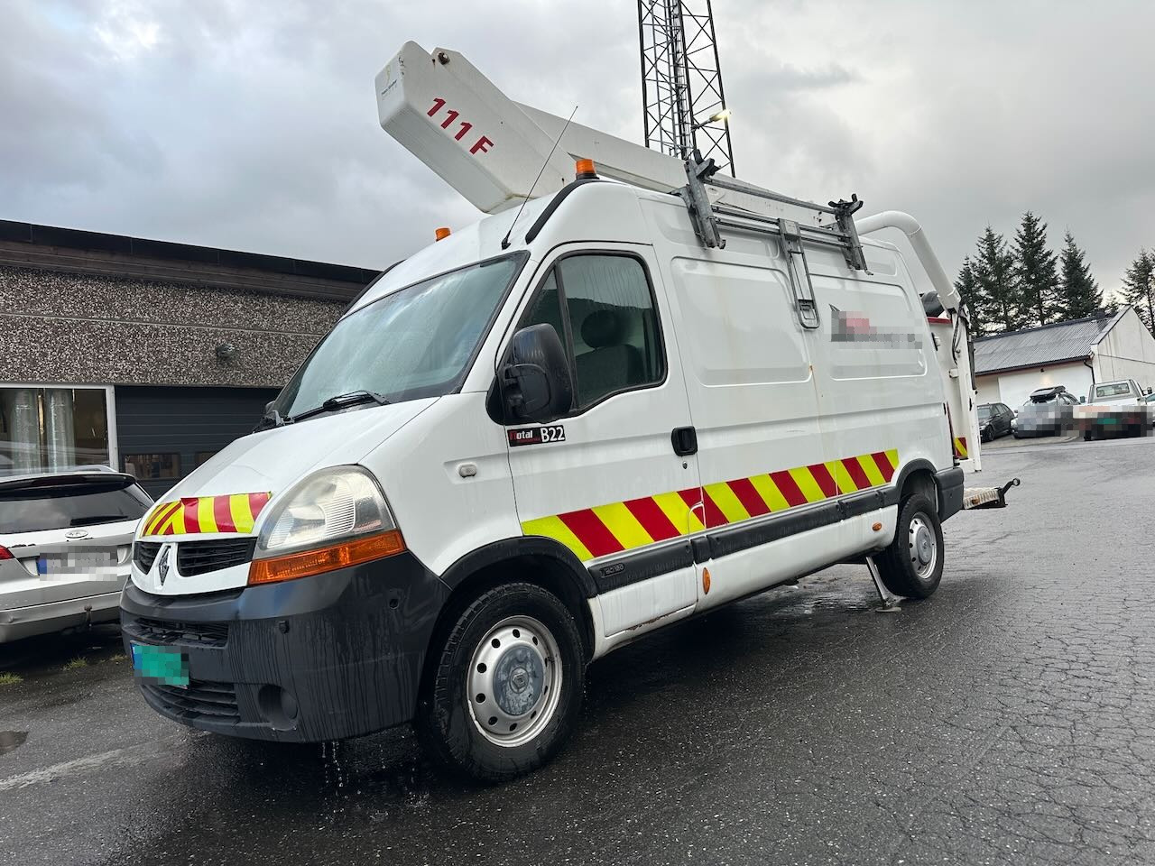 Renault Master - Автовишка, Товарен бус: снимка 1 Renault Master - Автовишка, Товарен бус: снимка 1