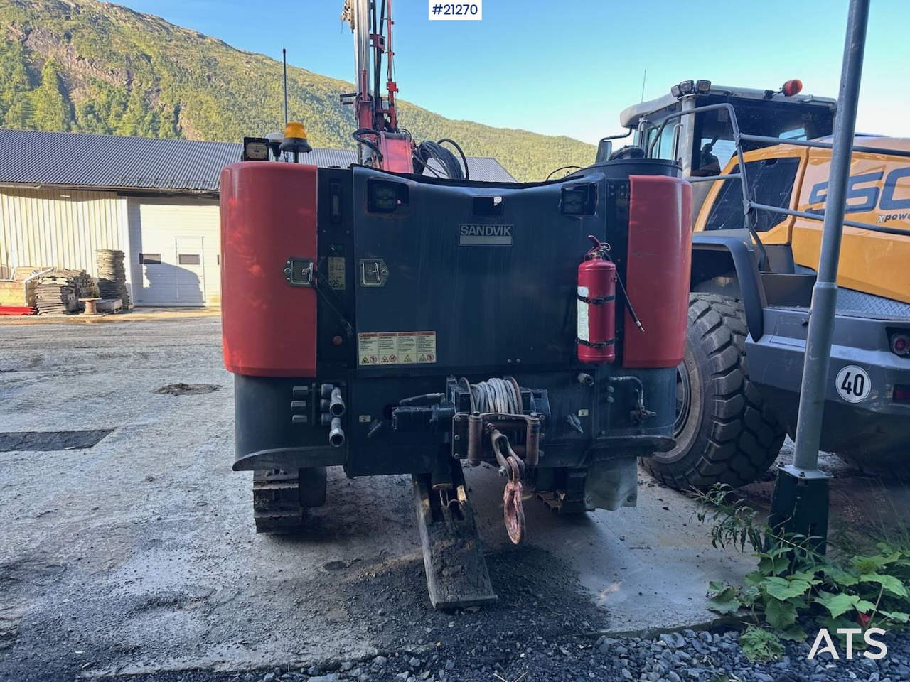 Sandvik DC400RI - Пробивна машина: снимка 4 Sandvik DC400RI - Пробивна машина: снимка 4