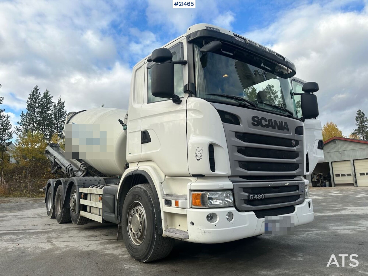 Scania G480 - Бетоновоз: снимка 1 Scania G480 - Бетоновоз: снимка 1