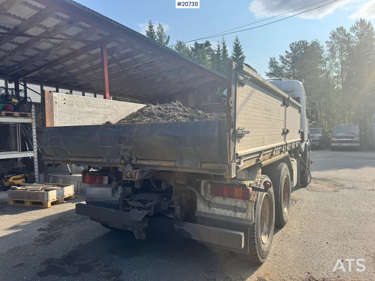Scania P124 - Бордови камион, Камион с кран: снимка 4 Scania P124 - Бордови камион, Камион с кран: снимка 4