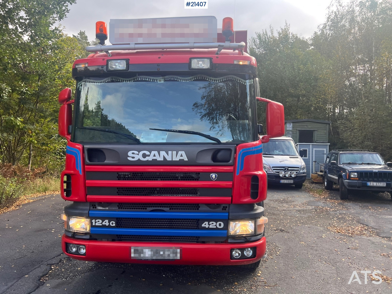 Scania P124G - Самосвал камион: снимка 4 Scania P124G - Самосвал камион: снимка 4