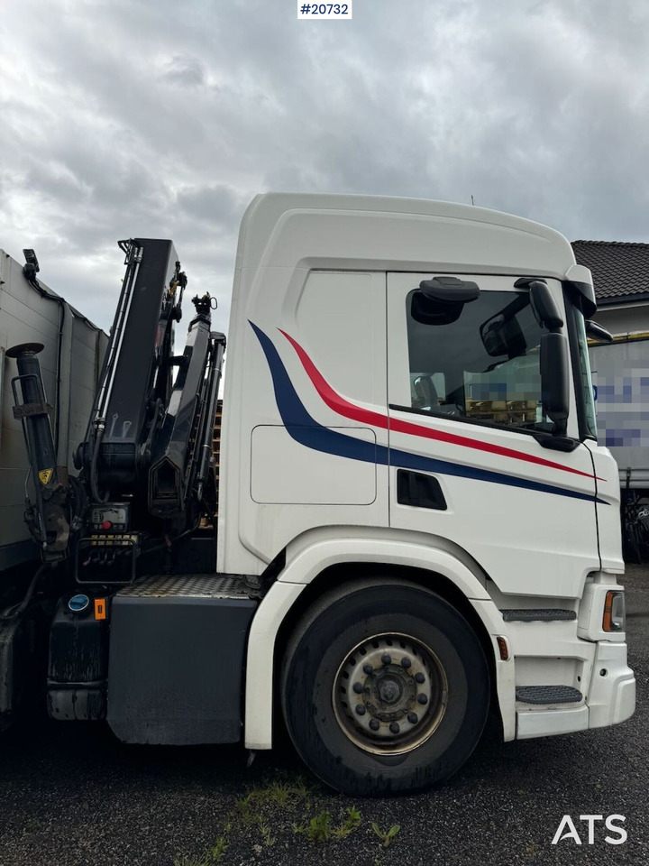 Scania P320 - Бордови камион, Камион с кран: снимка 3 Scania P320 - Бордови камион, Камион с кран: снимка 3