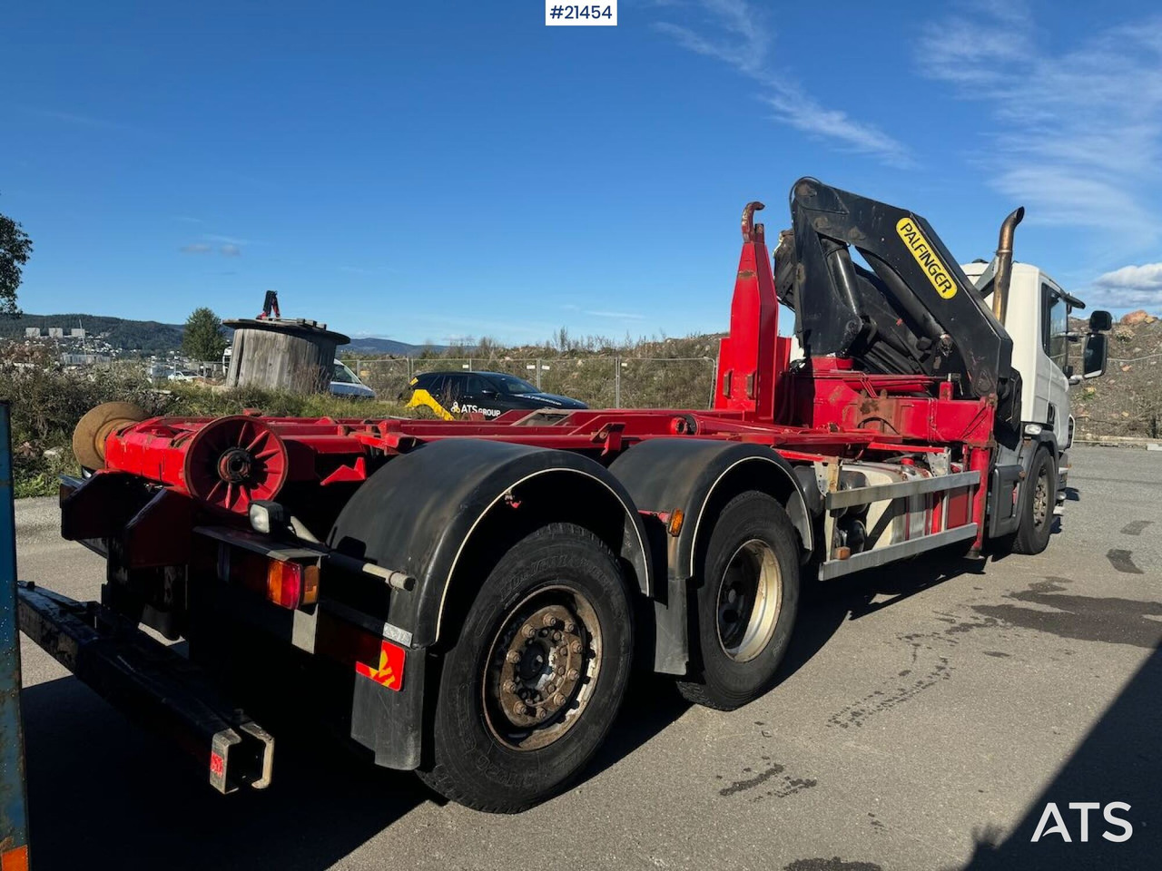 Scania P340 Krok/kranbil 23 t/m Palfinger kran - Камион с кран: снимка 5 Scania P340 Krok/kranbil 23 t/m Palfinger kran - Камион с кран: снимка 5