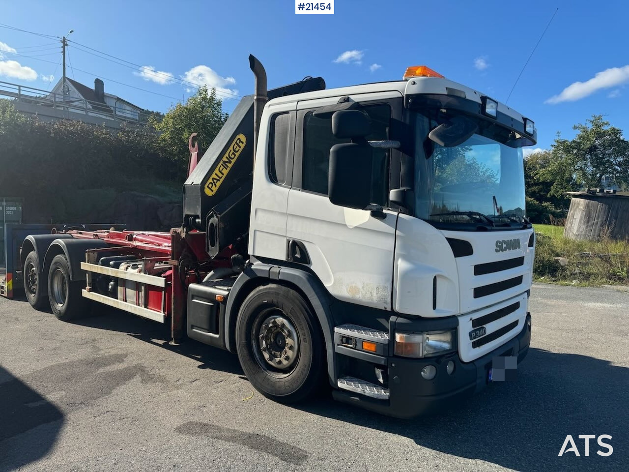 Scania P340 - Камион с кран: снимка 2 Scania P340 - Камион с кран: снимка 2