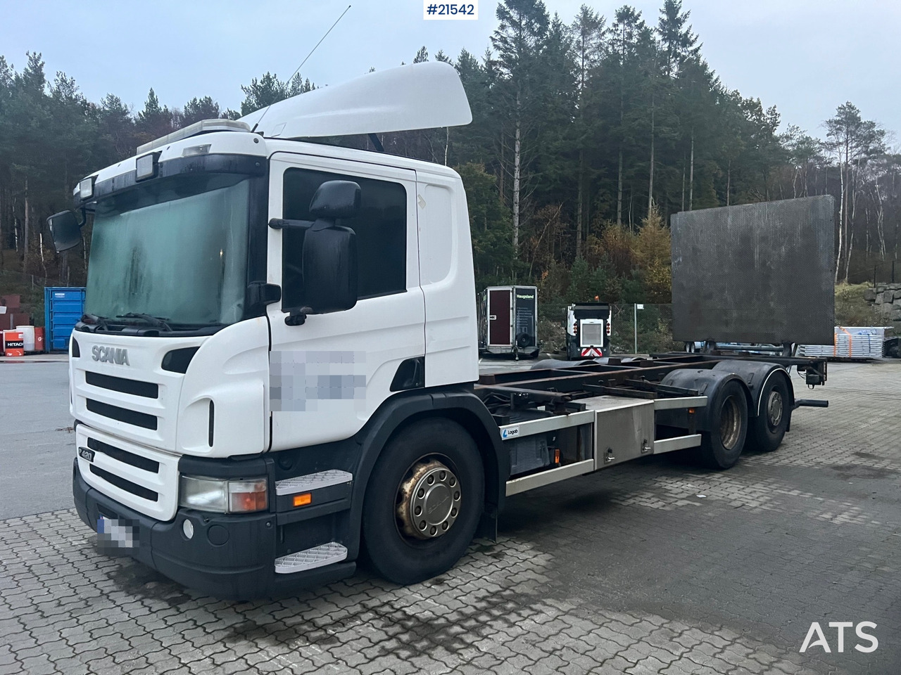 Scania P420 6x2 chassi m/ lift Rep.Objekt - Шаси кабина: снимка 1 Scania P420 6x2 chassi m/ lift Rep.Objekt - Шаси кабина: снимка 1