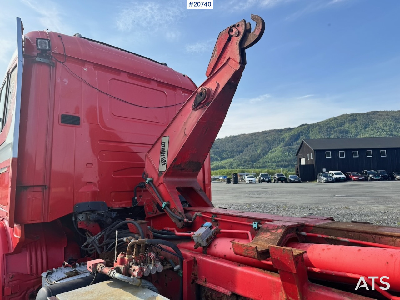 Мултилифт с кука камион Scania R124: снимка 19