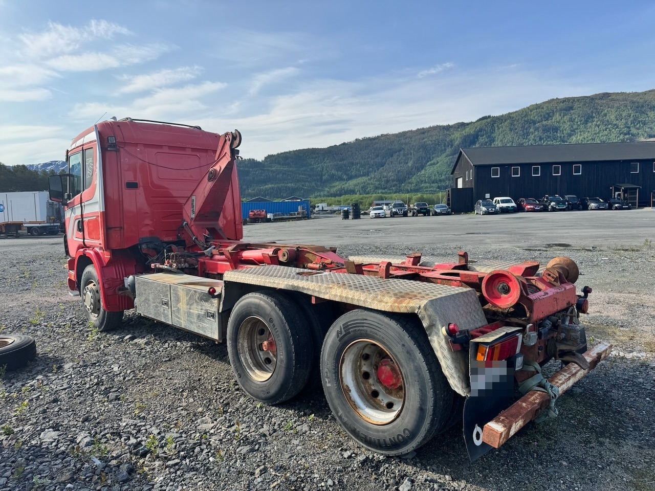 Scania R124 - Мултилифт с кука камион: снимка 5 Scania R124 - Мултилифт с кука камион: снимка 5