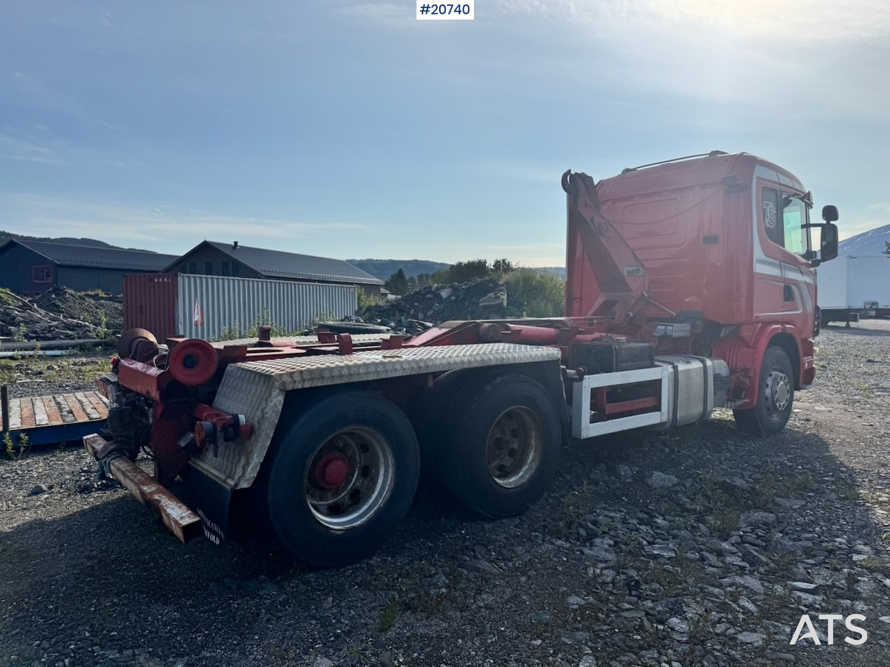 Scania R124 - Мултилифт с кука камион: снимка 3 Scania R124 - Мултилифт с кука камион: снимка 3
