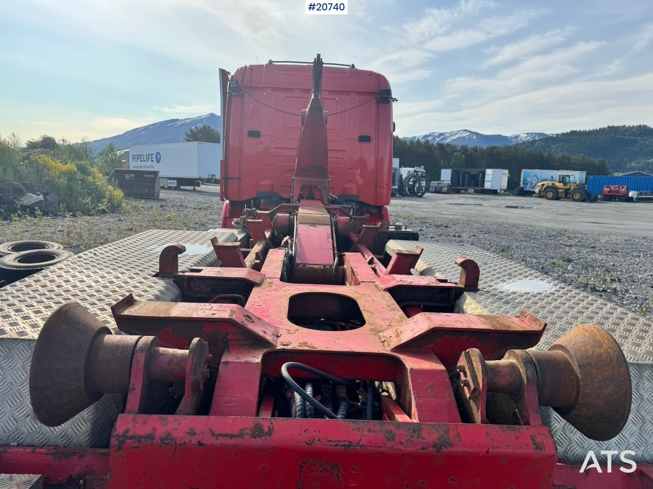 Мултилифт с кука камион Scania R124: снимка 15
