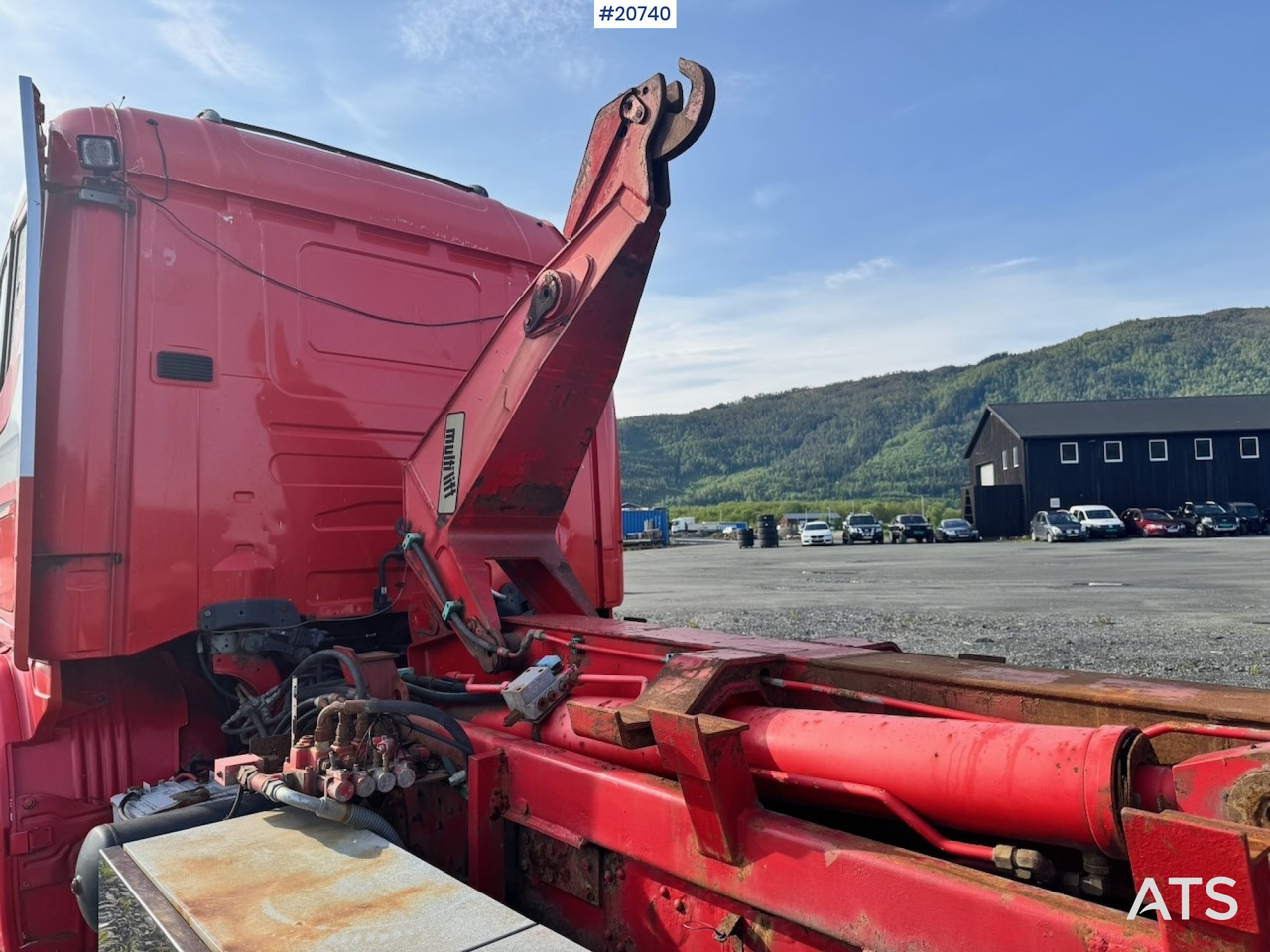 Мултилифт с кука камион Scania R124: снимка 16