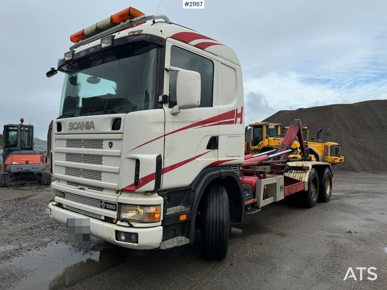Scania R164 - Мултилифт с кука камион: снимка 1 Scania R164 - Мултилифт с кука камион: снимка 1