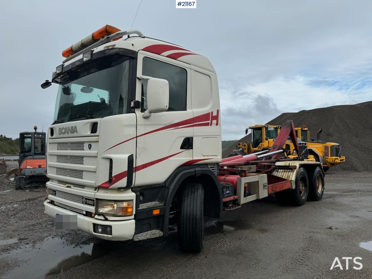 Scania R164 - Мултилифт с кука камион: снимка 2 Scania R164 - Мултилифт с кука камион: снимка 2
