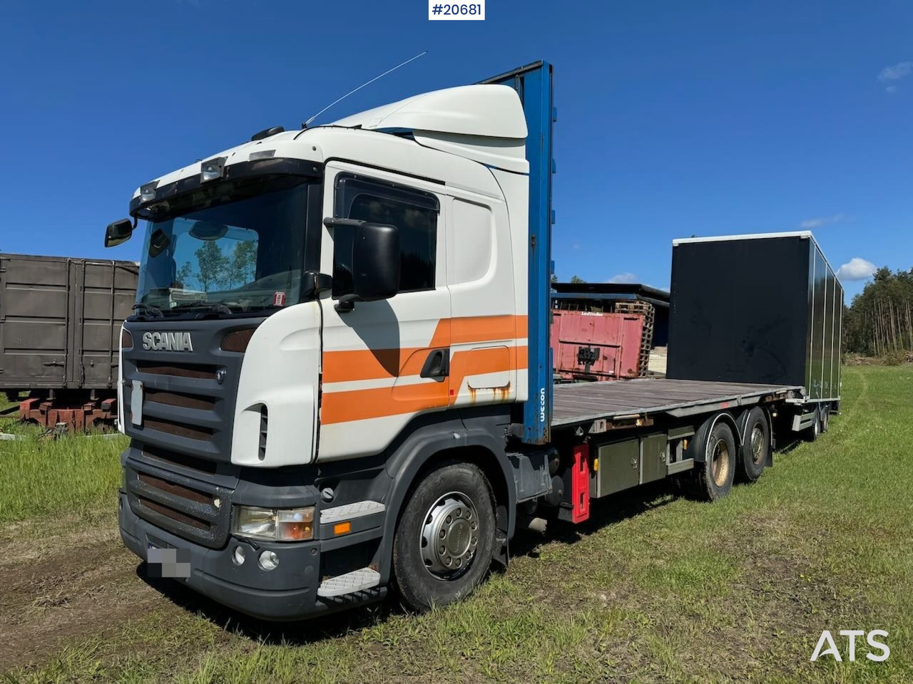 Scania R420 - Контейнеровоз/ Сменна каросерия камион: снимка 1 Scania R420 - Контейнеровоз/ Сменна каросерия камион: снимка 1