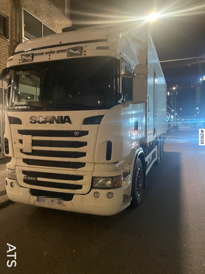 Scania R480 Skapbil m/ 2t lift - Камион фургон: снимка 4 Scania R480 Skapbil m/ 2t lift - Камион фургон: снимка 4