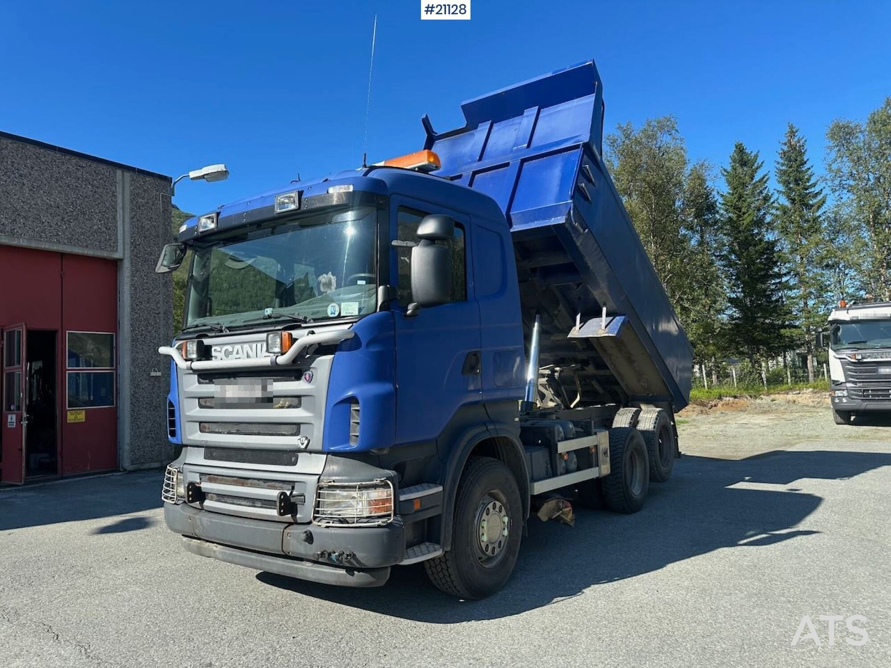 Scania R500 6x2 brøyterigget tippbil - Самосвал камион: снимка 3 Scania R500 6x2 brøyterigget tippbil - Самосвал камион: снимка 3