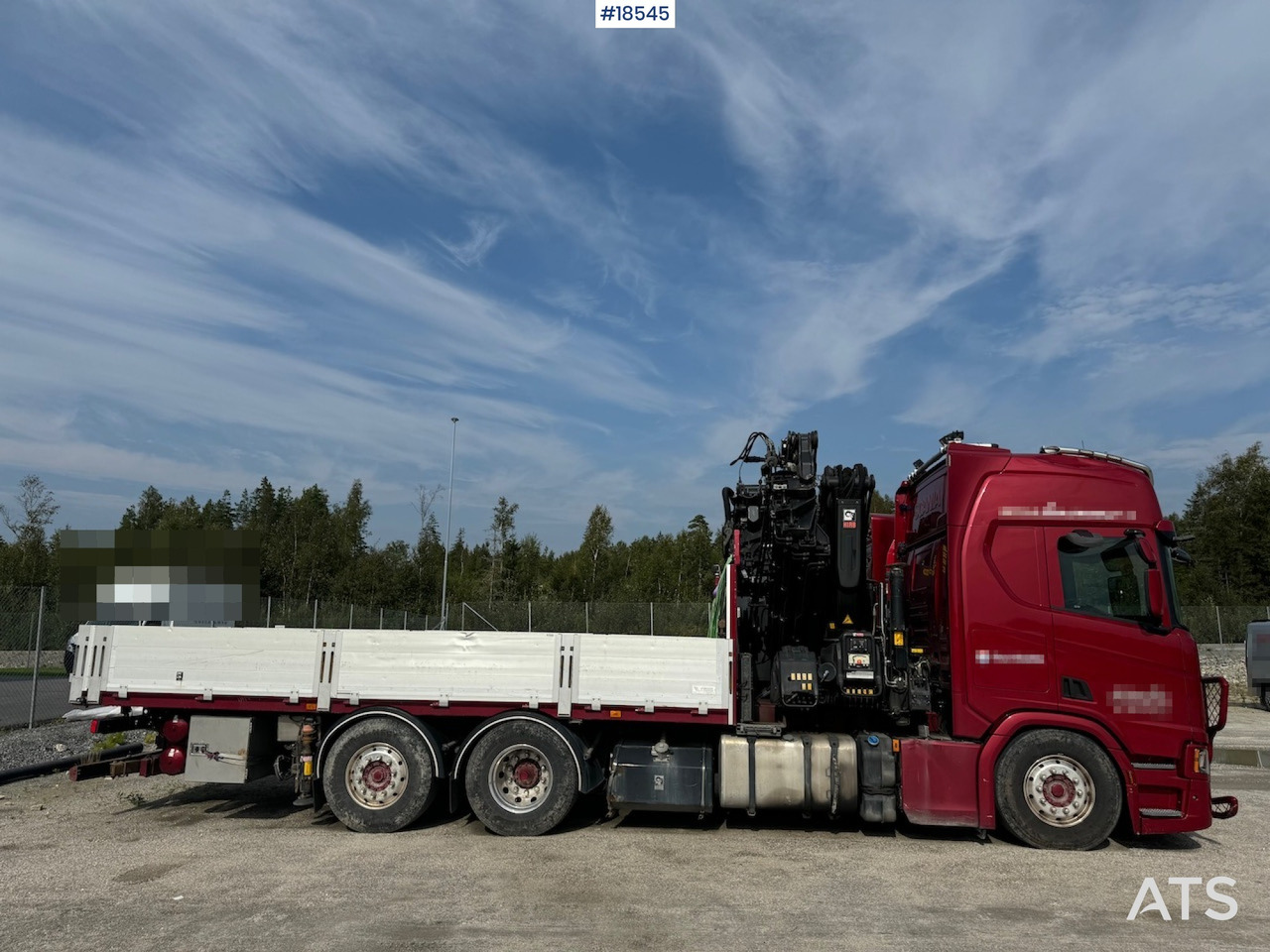 Scania R500 - Бордови камион, Камион с кран: снимка 2 Scania R500 - Бордови камион, Камион с кран: снимка 2