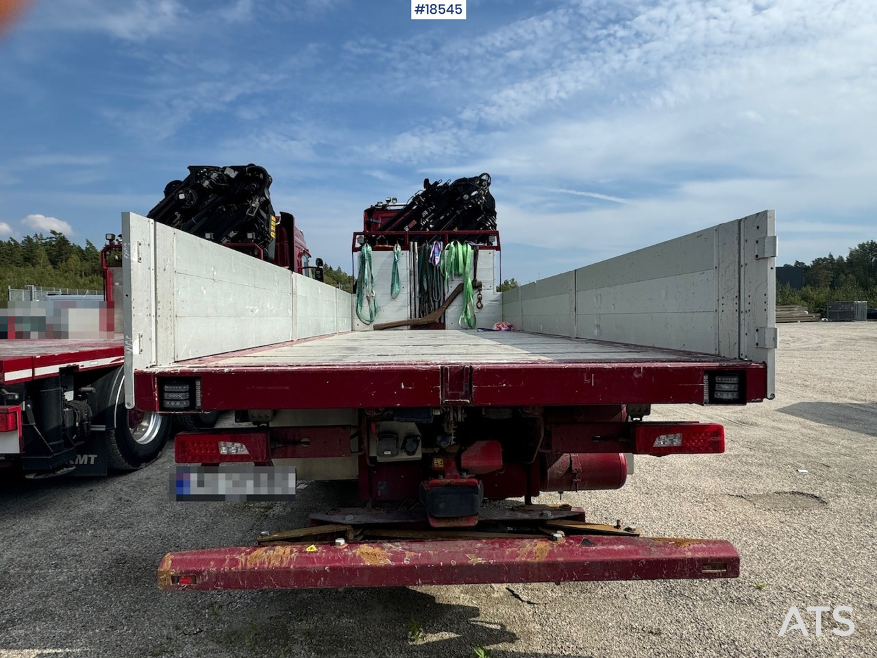 Scania R500 - Бордови камион, Камион с кран: снимка 4 Scania R500 - Бордови камион, Камион с кран: снимка 4