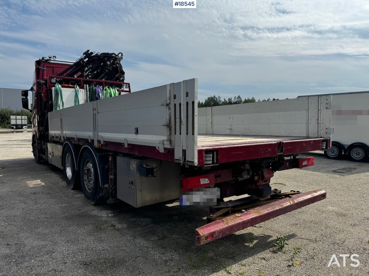 Scania R500 - Бордови камион, Камион с кран: снимка 5 Scania R500 - Бордови камион, Камион с кран: снимка 5