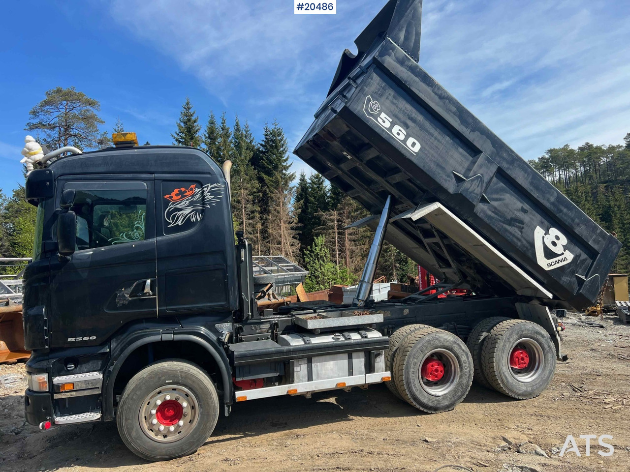 Самосвал камион Scania R560: снимка 20