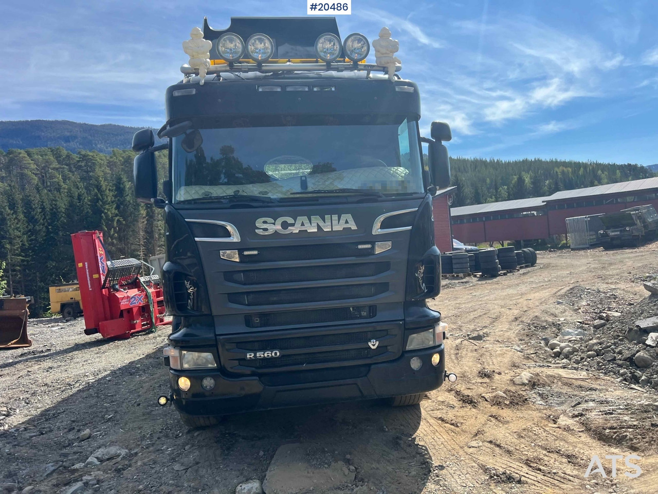 Самосвал камион Scania R560: снимка 7