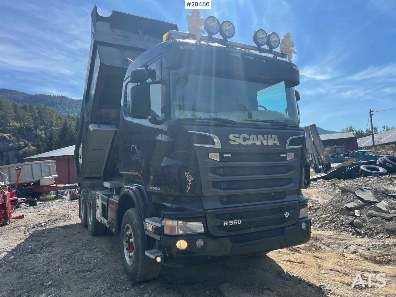 Самосвал камион Scania R560: снимка 9