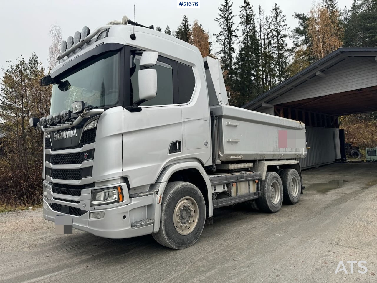 Scania R580 6x4 Brøyterigget Tippbil - Самосвал камион: снимка 2 Scania R580 6x4 Brøyterigget Tippbil - Самосвал камион: снимка 2