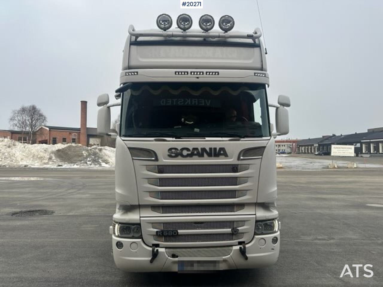 Scania R580 - Камион фургон: снимка 3 Scania R580 - Камион фургон: снимка 3