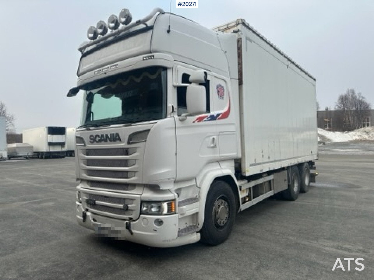 Scania R580 - Камион фургон: снимка 2 Scania R580 - Камион фургон: снимка 2