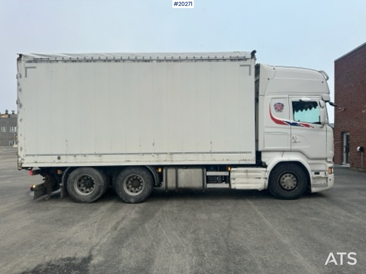 Scania R580 - Камион фургон: снимка 5 Scania R580 - Камион фургон: снимка 5