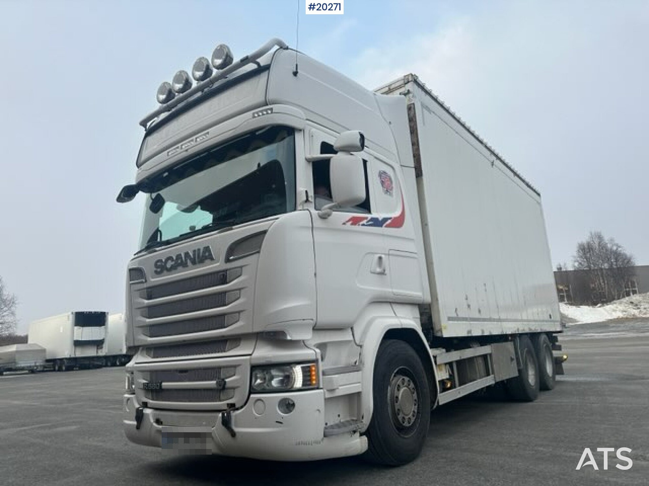 Scania R580 - Камион фургон: снимка 1 Scania R580 - Камион фургон: снимка 1