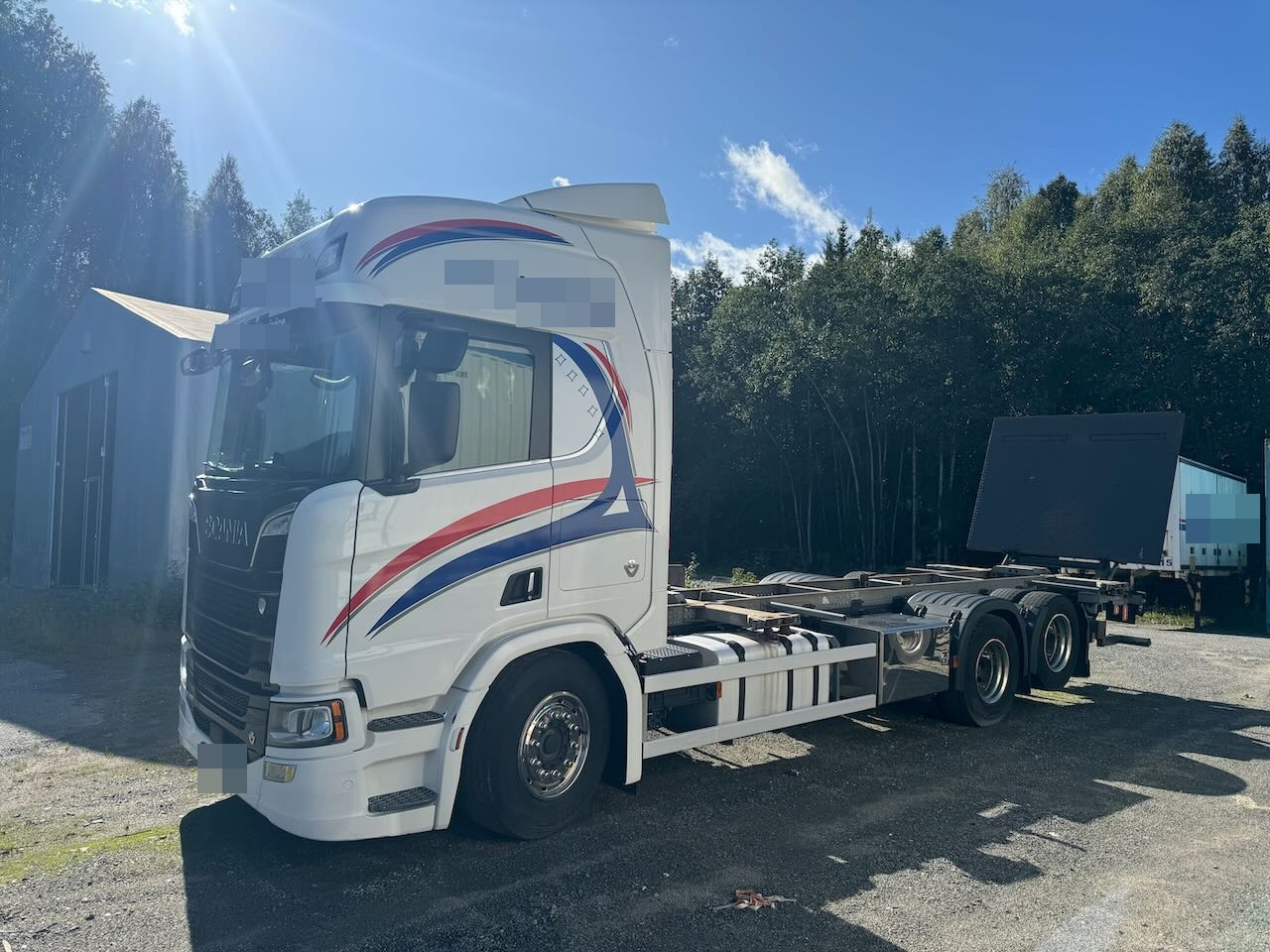 Scania R580 - Контейнеровоз/ Сменна каросерия камион: снимка 2 Scania R580 - Контейнеровоз/ Сменна каросерия камион: снимка 2