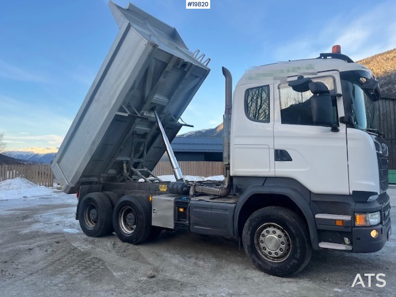 Scania R580 - Самосвал камион: снимка 1 Scania R580 - Самосвал камион: снимка 1